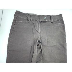 Ann Taylor Signature Brown Capri Size 12